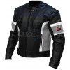 RTX Dark Knight Grey Cruiser Leather Biker Jacket 
